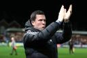 Exeter manager Gary Caldwell