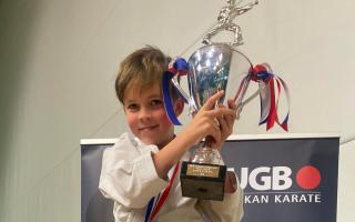 Exmouth's karate kid wins big at National Championships