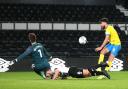 Torquay United playing at Derby County