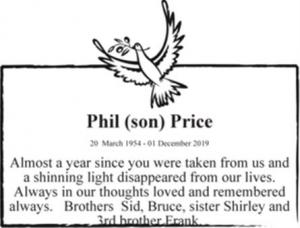 Phil (son) Price