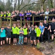 Students of the MaPS Academy are set to undertake the 'Baton of Bicton' challenge this April