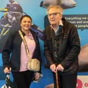 Care home resident's dream to visit national aquarium fulfilled