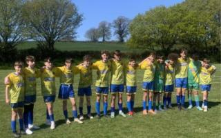 Four goal hero leads Lympstone Youth U13s to impressive first win