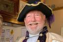 Exmouth town crier Roger Bourgein