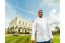 Michael Caines stood outside Lympstone Manor