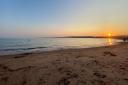 Sunset at Exmouth beach