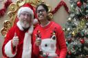 Deaf Academy students got the chance to see Santa