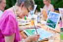 Painting will be on offer at Budleigh Hub's activity club