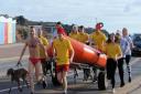Exmouth Beach Rescue Club at a previous year's Fun Run.