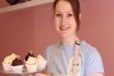 Holly Hazell is pictured in her new cake shop business on Exeter Road. Ref exe 21-16SH 6096. Picture: Simon Horn.
