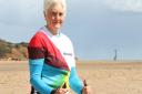 Douglas Avenue resident Val Toomey will be walking more than 100km around the Isle of Wight this weekend to raise money for the charity Bloodwise. Ref exe 17-16SH 2285. Picture: Simon Horn.