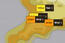 Three weather warnings across Devon. Picture: Met Office