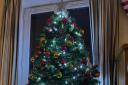 Christmas tree at Bay Court Nursing Home