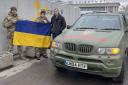 Iain's old BMW X5 is now on the Ukrainian frontline