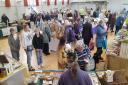 A busy day at Budleigh Food Market & Crafts