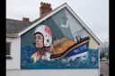 RNLI mural in Exmouth