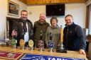 Simon Jupp MP at Otter Brewery in Luppitt in January