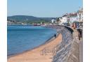 Exmouth's beach given blue flag status