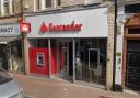 Santander in Exmouth will see opening hours cut