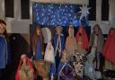 Drake's Primary School's nativity scene