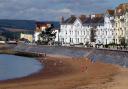 A local fisherman selling his catch on Budleigh beach. Ref exb 4859-42-15TI. Picture: Terry Ife