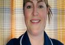 Gill James a community specialist nurse from Exmouth is taking part in a wing walk on August 7.