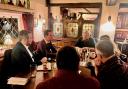 Simon Jupp MP - Small roundtable in Fenny Bridges with Devon farmers - February 2023