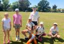Budleigh junior cricketers