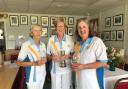 Grace Mathews Triples winners - Jan Roberts, Mary Ann Dowrick, Sue Humphries