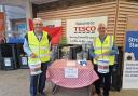 Exmouth Rotary Club collecting for Shelterbox at Tesco