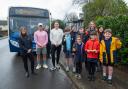 Stagecoach take a wellbeing bus to Lympstone Primary School