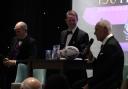 Roger Holman Hon President, James Chubb, Ian Harris Chair