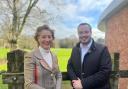 Simon Jupp, MP for East Devon, with Rebecca Pow MP, Minister for Nature