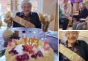 Florrie at Rest Haven care home celebrated her 103rd birthday