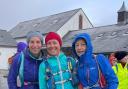 Louise & Susan ready for all weathers on Dartmoor
