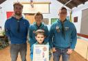 3rd Exmouth Beaver scouts awarded their bronze chief scout badges