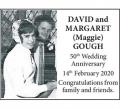 DAVID and MARGARET (Maggie) GOUGH