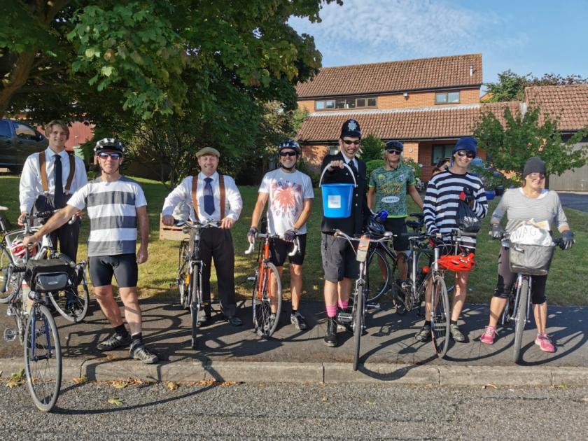 Steve undergoes Nello ride from Topsham to Exmouth and back