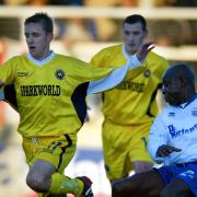 Kevin Hill in Torquay United colours