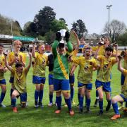 Lympstone U14s celebrate victory