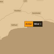 The weather warning has been downgraded to amber by the Met Office
