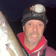 Jason Upham with a 2lbs 3oz whiting