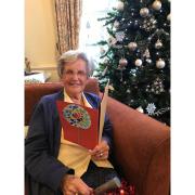 Residents at the Old Vicarage Care Home enjoyed gifts and cards from children at Otterton Primary School