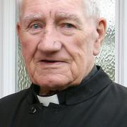 Father George Gerry, who has died aged 93. Picture by Terry Ife ref exb 0820-14-11TI