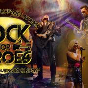 Rock of Heroes at Exmouth Pavillion.