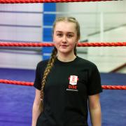 Talented young boxer Lauryn Hitchcock