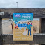 Plastic Free Exmouth unveil new beach clean poster.