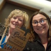 The team at The Rowan Tree Budleigh Salterton picked up their award.