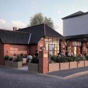 The former fire station could be transformed under the proposals.