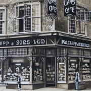 Clapp's Cafe in the 1930s